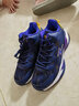 特步儿童2025冬季新款男童运动鞋中帮防滑中大童篮球鞋专业训练鞋加绒 黑/里昂蓝-加绒 38 实拍图