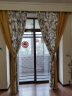 诺罗窗帘美式黄色棉麻风创意拼接印花客厅卧室飘窗落地窗遮光环保健康 布挂钩 宽2.5高2.7一片(可改高) 实拍图