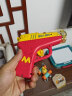 小巧耐摔儿童电动声光音乐玩具男女孩枪3岁小宝宝发光小手枪 双枪（电池款） 实拍图