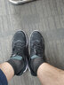李宁透气男鞋运动鞋2026新款网面减震休闲鞋子男款官方正品男士跑步鞋 缓震跑鞋-黑色/黯淡灰 41.5 实拍图