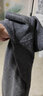 恒源祥毛衣男高领冬天长袖100%纯羊毛衫针织衫冬季厚款保暖中年男士打底 HYX5820中灰（280g薄） 3XL (185) （适合160-180斤） 实拍图