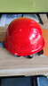 伟光 ABS安全帽 圆顶新国标透气款 防砸耐穿刺电绝缘 Y型下颏带工地建筑头盔 红色旋钮式【京东自营】 实拍图