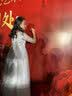 小咔衣浓儿童礼服公主裙花童婚纱小主持人高端钢琴演奏演出走秀表演服夏季 灰色长款 150 实拍图