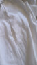 纯棉白色短袖t恤女修身型夏季新款运动风休闲女士半袖上衣 白色圆领：Samanlhn羽毛 3XL 135-150斤 实拍图