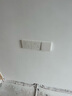 德力西（DELIXI） 开关插座面板瓷感亮面CD827S 白色无框大板86型墙壁开关电源面板 一开多控开关 实拍图