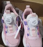 ABC KIDS童鞋女童鞋2026春季新款儿童运动鞋春款网面儿童鞋子旋转纽扣跑鞋 双网秋款藤萝紫 29 实拍图