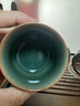 祥业哥窑主人杯单杯可养喝功夫茶杯家用陶瓷茶具个人品茗杯茶盏汝窑 主人杯-粗陶铁锈螺纹蛋型杯 实拍图