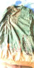 乱在江南民族风棉麻连衣裙女春季新款印花复古中国风亚麻长裙 绿色 M 晒单实拍图