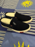 沙驰休闲鞋男鞋夏季英伦板鞋布鞋男士一脚蹬懒人鞋透气套脚乐福鞋男 蓝色-标码 S7233013A 38 (240mm) 皮鞋码 实拍图