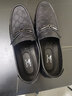 七匹狼男鞋冬季新款豆豆鞋男休闲皮鞋子男男士商务休闲鞋一脚蹬男鞋牛皮 黑色【畅销款】 39 【标准皮鞋码=运动鞋码40】 实拍图