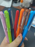 晨光（M&G）彩色中性笔AGP62403手账水笔0.38mm针管头笔记学生儿童糖果色 十二色各1支 实拍图