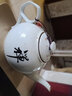 盛天下 景德镇陶瓷青花瓷小茶壶釉中彩过滤泡茶单壶小号功夫茶具手抓壶 秋婵-1L 实拍图