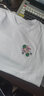 简拓 2022夏季新品薄款中国风刺绣仙鹤纯棉短袖T恤 学生情侣装体恤男大码半袖衫 2812白色 3XL码(175-190斤) 实拍图