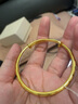 周六福黄金手镯女满天星生日礼物计价AA102805 约17.98g  实拍图