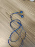 OPPO耳机 oppo有线耳机  半入耳式3.5mm 适用于K9/K7x/A96 MH135耳机 藏蓝 实拍图