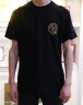 VERSACE JEANS 范思哲 男士V-EMBLEM系列圆领短袖T恤 黑色金标 73GAHT27 CJ00T G89 L（偏大一码） 晒单实拍图