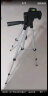 多宝莱 X9拍照主播手机三脚架床头直播支架三角架桌面户外懒人相机便携自拍火山小视频西瓜视频 中黑色双机位111cm（两件配） 实拍图