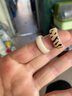 山迪菩提戒指自己制作半成品材料包手工diy对戒情人节送女友生日礼物 情侣款八件套 实拍图