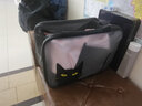 WEEKEIGHT健身游泳包女干湿分离便携手提透明洗漱收纳包小儿童防水沙滩包男泳衣收纳袋大容量防水袋 黑色中号 实拍图