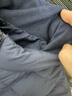 鸭鸭（YAYA）冬装轻薄羽绒服男立领修身轻型短款保暖运动外套KLZ 黑藏蓝色 3XL /190 实拍图