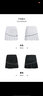kawasaki川崎羽毛球服运动网球短裙女防走光半身裙A2754 黑色 M 实拍图
