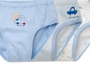 丽婴房男童婴儿内裤男女宝宝内裤女童内裤小童可爱三角内裤3条装 蓝色组（男宝款） 3条 90 cm/2岁 实拍图