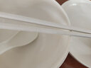 佩舟 碗碟套装家用餐具小麦秸秆情侣碗盘吃饭碗筷组合防摔碗 北欧米 一人份（5件） 实拍图