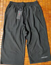 逐墨客七分裤男短裤男款休闲裤子宽松夏季7分马裤冰丝运动速干裤大码 172黑色 3XL 实拍图