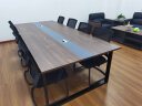 森菲亚会议桌洽谈桌长条桌椅组合简约现代办公室长方形工作台 晒单实拍图