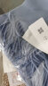 BLUE ERDOS鄂尔多斯100%山羊绒围巾披肩纯色简约百搭时尚礼物保暖流苏设计 松柏绿 180*30 实拍图