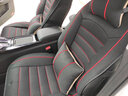 君适 四季通用汽车坐垫全包围汽车座套仿亚麻布艺座垫夏季座椅套用于 豪华版黑红色 吉缤越利豪越帝豪EC7帝豪GL金刚星瑞博瑞 实拍图