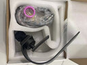 亚马顿瀑布式水龙头洗手盆面盆水龙头洗脸盆卫生间浴室柜台盆冷热水龙头 【枪灰色】大弯瀑布款 实拍图