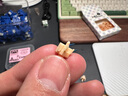 WuqueStudio【清仓捡漏】 MMswitch客制化分体轴体机械键盘DIY轴体多彩马卡龙轴热插拔轴体 轴心—橙色P3（35颗/盒） 实拍图