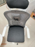 VWINPER电脑椅家用人体工学椅子办公椅靠背学生学习写字书房电竞游戏椅 升级款白框黑网+头枕 实拍图