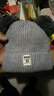 拉米奇骐 秋冬宝宝毛线帽子儿童加绒女童0婴儿1男童2女孩3韩版潮针织帽4岁 灰色【加绒款】 3个月-4岁宝宝 实拍图