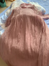 敏潮格伦（MINCHAOGELUN）孕妇连衣裙夏季时尚款韩版宽松大码娃娃领孕妇裙子中长款仙女裙 粉色 2XL 晒单实拍图