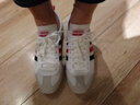 阿迪达斯（adidas）男鞋 2025秋冬季新款休闲鞋轻便减震鞋子白色潮流透气运动鞋板鞋 彩色三条纹小白鞋 42 (260mm) 实拍图