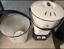 小鸭1.2公斤半自动迷你洗衣机 分桶便携式宝宝婴儿童迷你洗衣桶 懒人宿舍一机两桶XPB12-3012 一机两桶一盖 实拍图