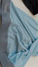 莫代尔AAA抗菌裆男士内裤冰丝薄款内裤男式平角无痕透气宽松青年短裤头 天空蓝+骑士黑+夜墨黑 3条XL 实拍图