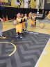 橙火 儿童紧身衣套装弹力保暖男童运动足球篮球跑步打底速干衣训练服 955黑/绿（不加绒） 120码111-120cm 30-40斤 实拍图