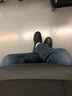 木林森男鞋休闲皮鞋男春夏季透气商务休闲鞋男士皮鞋英伦板鞋男低帮鞋子 黑色J451010055 38 实拍图