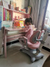 风叶青青 家用儿童学习桌椅套装可升降儿童书桌柜组合学生写字桌 单桌简约款+实木升降椅C款（颜色备注） 1.2米 实拍图