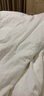 COZY EARTH 出口五星酒店羽绒床褥垫子95%白鹅毛绒双层宿舍加厚保暖护垫5CM 白色 1.2米*2.0米 实拍图