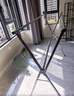 留雅晾衣架落地不锈钢免安装家用室外户外折叠晾衣杆移动挂衣架晒被子 【全钢特厚】2.4米三杆伸缩+挂钩 全不锈钢特厚系列 实拍图