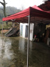 鑫鸿运【顺丰速发】遮阳棚雨棚户外遮阳伞大伞摆摊四脚伞帐篷简易伸缩棚 【3X4.5】大金刚架（红色） 实拍图