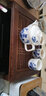 HAOMINGTIAN高档实木茶盘 大号鸡翅木茶托功夫茶具抽屉式排水茶台博古小茶盘家用小茶海 鸡翅小号博古39x26x7 实拍图