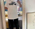 耐克NIKE男子运动生活TEE JUST DO IT SWOOSH短袖T恤AR5007-100白 M 实拍图
