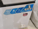 赫强冰柜智能商用家用卧式冷柜大容量冷冻冰柜单温节能铜管 铜管智能温控588单温 实拍图