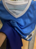 HKBQ篮球服套装男定制球服球衣青少年篮球赛队服夏季运动训练速干衣服 206蓝色 4XL(180-185cm) 实拍图