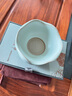 冠杰过滤茶漏 台湾冠杰汝窑茶具 汝瓷 陶瓷茶具 茶壶茶道茶艺配件茶虑 高山流水茶漏 实拍图